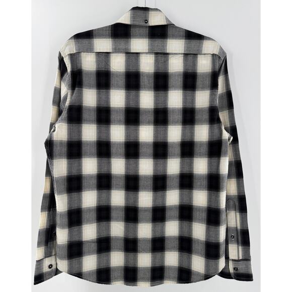 Taylor Stitch The Jack Everyday Oxford Coal Herringbone Check Shirt 40 M - Picture 2 of 7